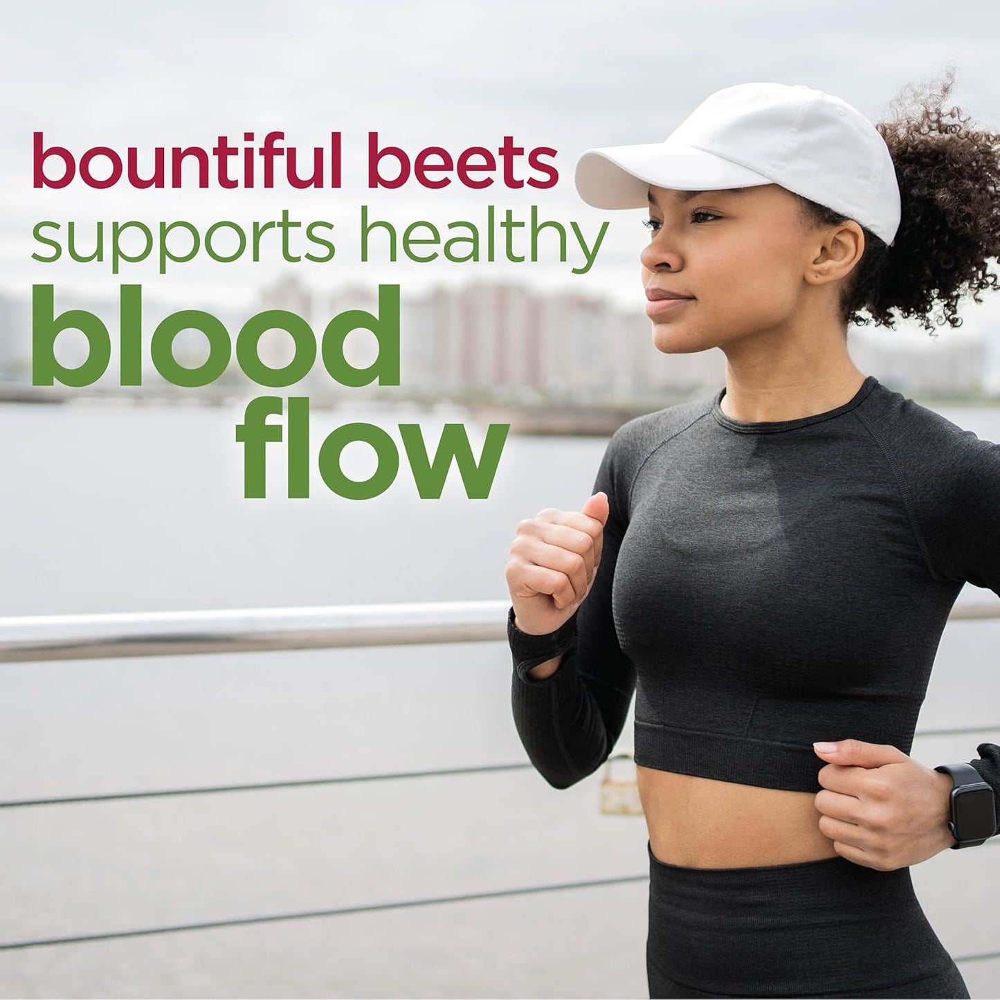 Bountiful Beets Gummies, Circulation Superfood, Promotes Energy and Endurance, Nitric Oxide Booster, 30 Servings, White, 60 Count
